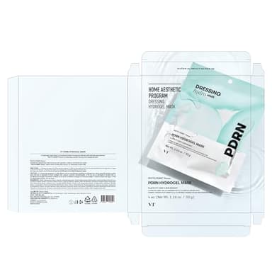 VT COSMETICS PDRN Hydrogel Mask(33gx4ea), Intensive Nourishing & Rejuvenating Overnight Mask, Skin Repair, Elasticity Boost, Hydrating & Plumping, Korean Skincare - Image 6