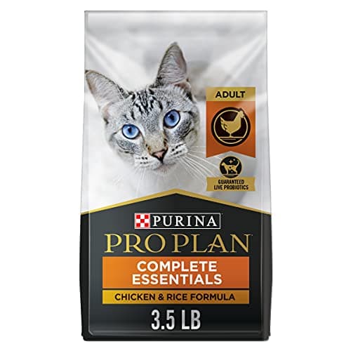 Purina Pro Plan High Protein Cat Food With Probiotics for Cats, Chicken and Rice Formula - 3.5 lb. Bag - Image 1