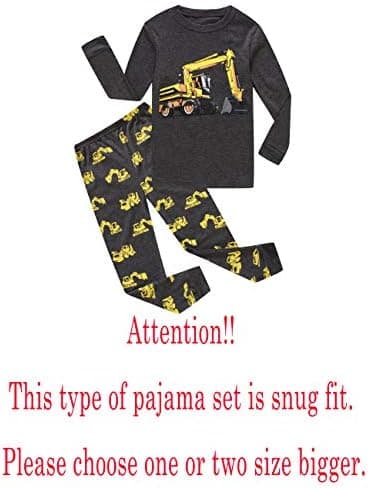 Family Feeling Kids & Toddler Boys Pajamas 2 Piece Pjs Set 100% Cotton Sleepwear - Image 6