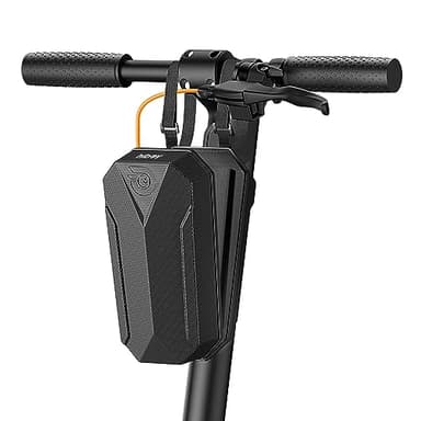 Hiboy Scooter Storage Bag, 4L Large Capacity Handlebar Bag, Front Hanging Bag for Electric Scooter/Electric Bike, For Carrying Chargers, Phone, Keys with Waterproof Hardshell EVA Material - Image 3