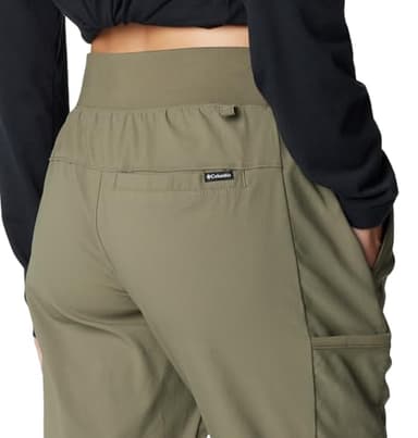 Columbia Women's Leslie Falls Pull-On Pant, Stone Green, XX-Large Short - Image 9