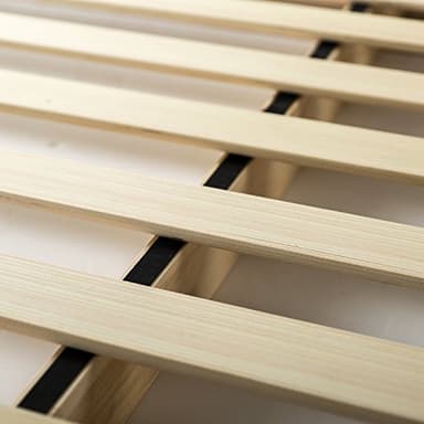 ZINUS Edgar 4 Inch Wood Box Spring, Mattress Foundation, Sturdy Wood Structure, Low Profile, Easy Assembly, King - Image 6