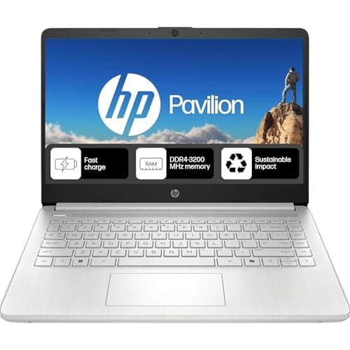 Hp 2025 Everyday Laptop | Free Office 365 | Intel Quad-Core Processor | 11.5 HRs Battery | 1TB Cloud Storage with 64GB SSD and 64GB External, 8GB RAM | Copilot AI Windows 11 w/o Mouse - Image 1