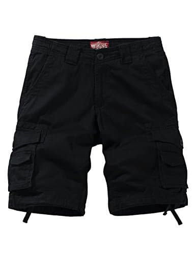 Match Men's Comfort Cargo Short (Label Size XL/34 (US 32), 3056 Black Gray) - Image 1