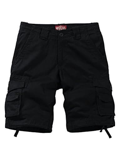 Match Men's Comfort Cargo Short (Label Size XL/34 (US 32), 3056 Black Gray) - Image 1