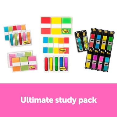 Post-it Flags and Tabs Value Pack, Ultimate Business and Study Pack, 956 Various Flags for Organization (683-AVP-SIOC) - Image 10