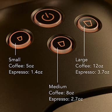 L'OR Barista System Coffee and Espresso Machine Combo by Philips, Matte Black - Image 5