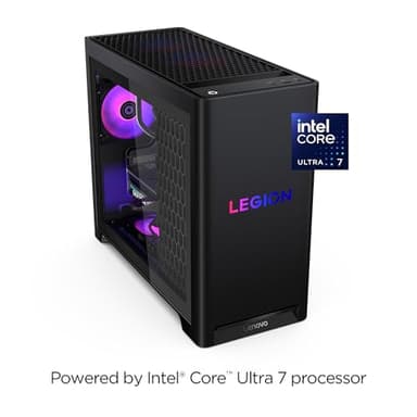 Lenovo Legion Tower 5i – AI-Powered Gaming PC - Intel® Core Ultra 7 265F Processor – NVIDIA® GeForce RTX™ 5060 Ti Graphics – 16 GB Memory – 1 TB Storage – 3 Months of PC GamePass - Image 2