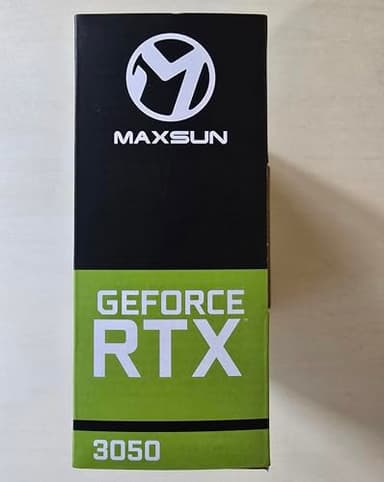 maxsun GeForce RTX 3050 6GB Graphics Cards GDDR6 Video Graphics Card GPU for Gaming PC Mini Small Form Factor SSF Slim Low Profile Design PCI Express 4.0, HDMI 2.1, DisplayPort 1.4a - Image 8