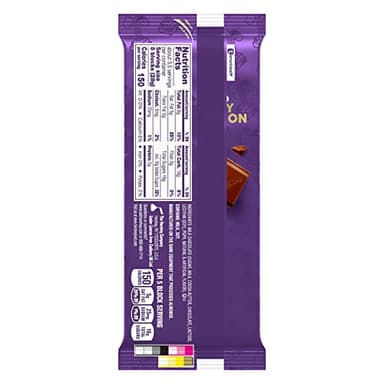 CADBURY DAIRY MILK Milk Chocolate Candy Bars, 3.5 oz (14 Count) - Image 2
