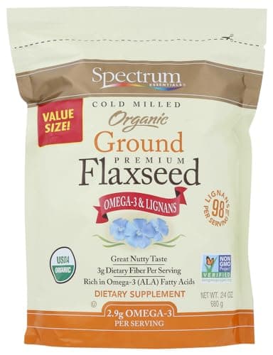 Spectrum Organic Ground Flaxseed, 24 Oz Bag - Image 1