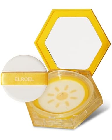 ELROEL Pang Pang Sun Cushion Plus - Korean Hypoallergenic & Lightweight Sunscreen with Puff Sponge - Broad Spectrum SPF50+ PA++++ (0.53 oz) - Image 1