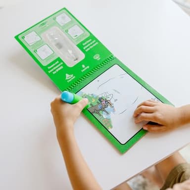 Melissa & Doug Let’s Explore Water Wow! Seasons Water-Reveal Pad – Reusable On The Go Travel Activity - FSC Certified - Image 2