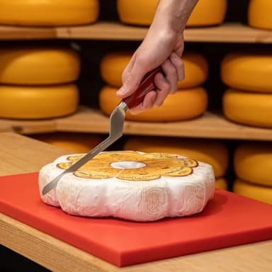 BOSKA Soft Cheese Knife - 140 mm - Red - Premium Quality - HACCP Knife - German Steel - Image 6