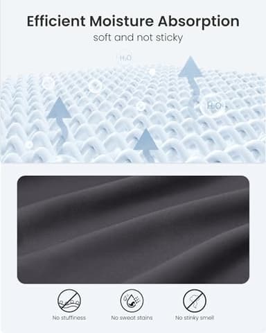 G4Free Straight Leg Yoga Pants with Pockets Women Wide Leg Comfy Sweat Pants Flare High Waist Stretch Leggings Tummy Controll(Dark Grey,XXL,27") - Image 3