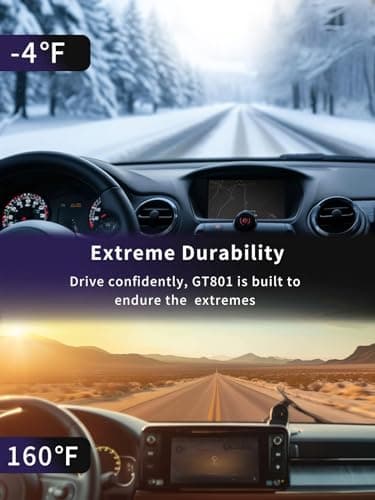 Ecomoment Dash Cam Front and Rear, 4K+1080P Dash Camera for Cars, Built-in Wi-Fi GPS, Included 32GB Card, 2.0'' IPS Screen Mini Car Camera, App, Night Vision, 170°Wide Angle, 24H Parking Mode,Gray - Image 8