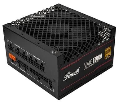 Rosewill VMG 1000W 80+ Gold, ATX 3.0 & 3.1 Compatible, Full Modular Low-Noise Power Supply, PCIe 5.1 12V-2x6 Connector, 100% Japanese Capacitor, 120mm FDB Silent Fan - 5 Year Warranty - Image 1