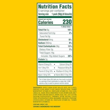 belVita Breakfast Bars Biscuits, Cinnamon Brown Sugar, 30 Total Packs, 6 Boxes (4 Biscuits Per Pack) - Image 6