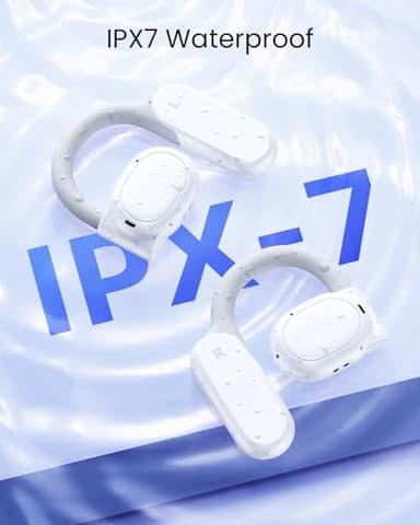 TAGRY Wireless Bluetooth Headphones 80Hrs Playtime Ear Buds with Earhooks K09 - Image 6