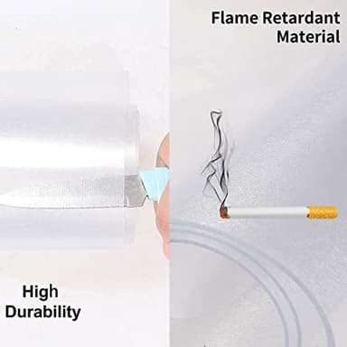 Office Chair Mat for Hard Wood Floors, 36 x 48 inches Clear Floor Mat for for Rolling Chairs, Heavy Duty Wood/Tile Floor Protectors for Home Office, Anti-Slip, Easy to Clean - Image 5