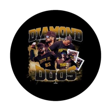 Manny Machado & Fernando Tatis Jr. | San Diego | MLBDDUO4012 PopSockets Adhesive PopGrip - Image 3