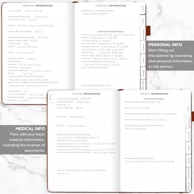 Clever Fox End of Life Planner – Final Arrangements Organizer for Beneficiary, Will Preparation, Last Wishes & Funeral Planning, A4 (Brown) - Image 3