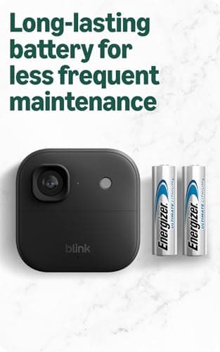 Blink Outdoor 2K+ (newest model) — Wireless smart security camera, 2K video resolution, color night vision, enhanced audio, long-lasting battery. Required Sync Module not included — Add-On (Black) - Image 6