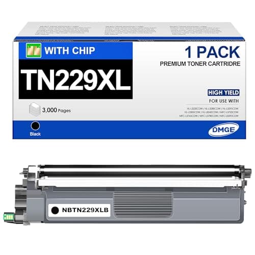 TN229XL Black Toner Cartridge Compatible with Brother MFC-L3780CDW HL-L3280CDW HL-L3220CDW MFC-L3720CDW HL-L3295CDW HL-L3300CDW Printers(1 Pack TN229) - Image 1
