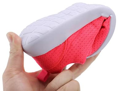 TOEDNNQI Boys Girls Sneakers Kids Lightweight Breathable Strap Athletic Running Shoes for Toddler/Little Kid/Big Kid Pink Size 9 - Image 5