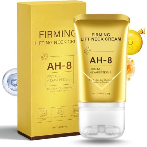 QLZLLF AH-8 Firming Neck Cream for Crepey Skin Body Care Comfort- Neck Firming Cream Contains Hexapeptide, Moisturizing, Tightening Lotions Cosmetic Skin Care & Repair for Women - Image 1