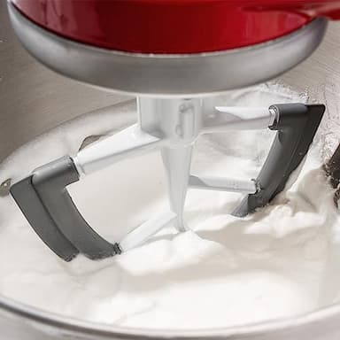 Flex Edge Beater For Kitchenaid Mixer Accessory,Kitchen Aid Attachments For Mixer,Fits Tilt-Head Stand Mixer Bowls For 4.5-5 Quart Bowls,Beater With Silicone Edges,Grey - Image 7