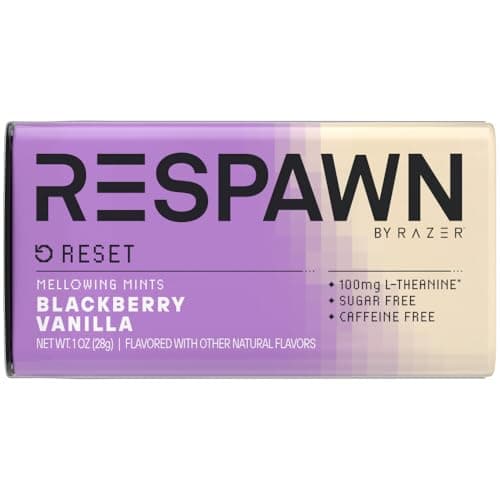 RESPAWN by Razer RESET Blackberry Vanilla Sugar Free Mints Bulk, 1 oz Packs (Pack of 8) - Image 1