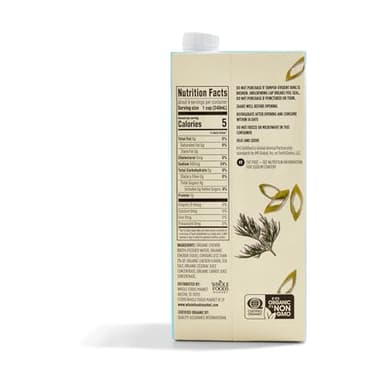 365 by Whole Foods Market, Organic Chicken Broth, 32 Fl Oz - Image 4