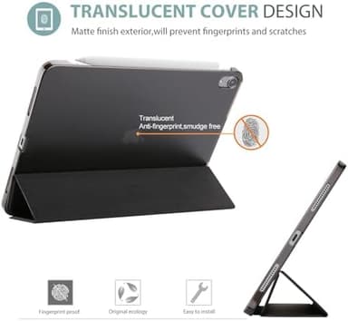 ProCase Smart Case for iPad Air 11-inch M3 M2 2025 2024/10.9 Air 5th 4th Generation 2022 2020, Protective Cover for Air 5 4 -Black - Image 5