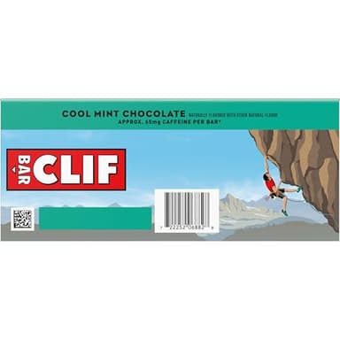CLIF BAR - Energy Protein Bars - Cool Mint Chocolate with Caffeine - Made with Organic Oats - Energy Bars - Non-GMO - (10 Pack) - Image 12