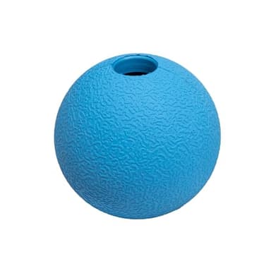 Amazon Basics Dog Toys, Interactive Assorted Rubber Balls, (Pack of 3), 2.5 inch, Blue, Beige, Orange - Image 3
