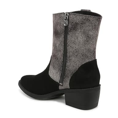 Blowfish Malibu Womens Rebel 2 Western Ankle Bootie Black/Charcoal 7.5 M - Image 8