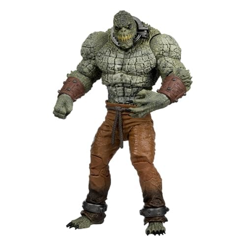 McFarlane Toys - DC Multiverse Killer Croc (Batman: Arkham Asylum) Glow in The Dark Edition Mega Figure Gold Label, Amazon Exclusive - Image 1