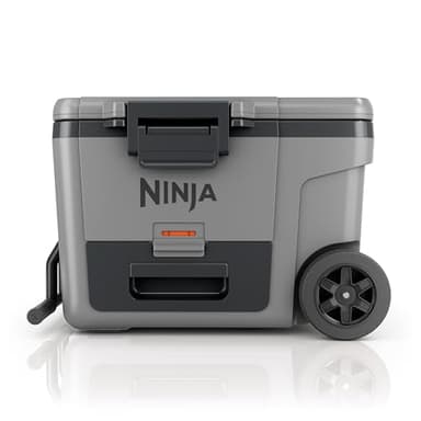 Ninja | Cooler | FrostVault 45QT Cooler with Wheels | Insulated with Temp Dry Storage Drawer | Keeps Ice Cold for Days | for The Beach, Camping, Picnics & More | Slate Gray | FB245GY - Image 1