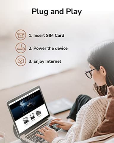 Cudy AC1200 Dual Band Unlocked 4G LTE Modem Router with SIM Card Slot, 1200Mbps Mesh WiFi, 5dBi High Gain Antennas, DDNS, VPN, Cloudflare, LT500 - Image 7