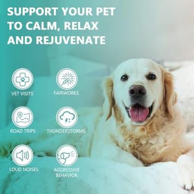 (2 Pack) Max Potency Hemp Oil for Dogs & Cats - Help Anxiety Stress Pain Inflammation Arthritis Aggressive Relax Sleep Allergies Seizures Relief - Treats Chews Joint & Hip - Organic Pet Calming Drops - Image 5