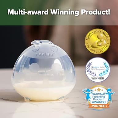 haakaa Ladybug Milk Collector 1.4oz/40ml 1pc - Wearable Nursing Cup | Soft Breast Shell | Breastmilk Saver | Portable Letdown Catcher for Pumping On The Go Breastfeeding Moms, Protects Sore Nipples - Image 8