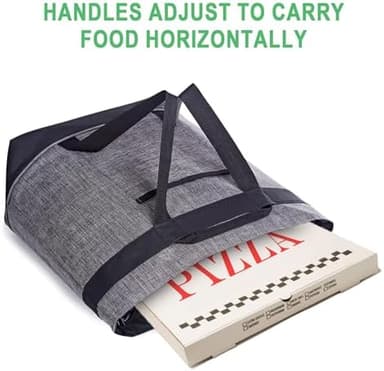 BeeGreen Cooler Bag Soft Leakproof Insulated Tote with Zipper for Beach Travel Grocery - Image 5