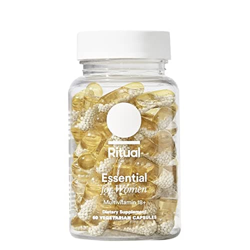 Ritual Multivitamin for Women 18+ with Vitamin D3 for Immune Support*, Vegan Omega 3 DHA, B12, Iron, Gluten Free, Non GMO, USP Verified, 30 Day Supply, 60 Capsules - Image 1