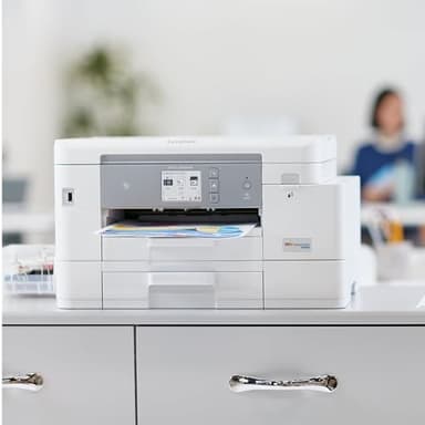 Brother MFC-J4535DW INKvestment -Tank All-in-One Color Inkjet Printer with NFC, Duplex and Wireless Printing Plus Up to 1-Year of Ink in-Box, White - Image 8