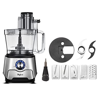 Magiccos 14-Cup French-Fry-Cutter Storage-Drawer Food-Processor - XL Bowl, Large Chute & Storage Drawer, Slicing & Shredding, Chopping & Mixing, For Fries, Cheese, Meat & Veggie Prep, For Home Kitchen - Image 1
