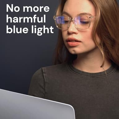 Gaoye Blue Light Glasses for Computer & Gaming - Anti UV Ray Lenses, Scratch-Resistant & Comfort Fit - Image 2