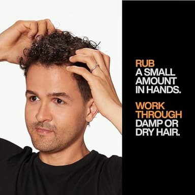 Redken Brews Molding Paste For Men For all Hair Types - High Hold & Maximum Control, Natural and Matte Finish, Sulfate-Free, 5 Fl Oz - Image 5