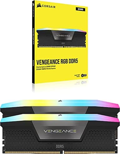 CORSAIR VENGEANCE RGB DDR5 RAM 64GB (2x32GB) 6000MHz CL30 Intel XMP iCUE Compatible Computer Memory - Black (CMH64GX5M2B6000C30) - Image 6