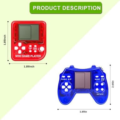 DOEA 24Pcs Video Game Party Favors for Kids, Arcade Keychain, Bulk Party Supplies for Birthday, Goodies Bags Stuffer Classroom Prizes - Image 4